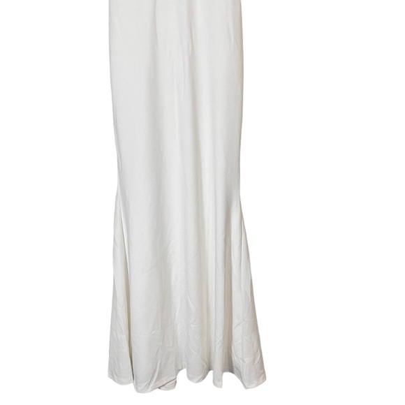 Lulus Bridal All This Allure White Strappy Backless Mermaid Maxi Dress - Picture 8 of 12